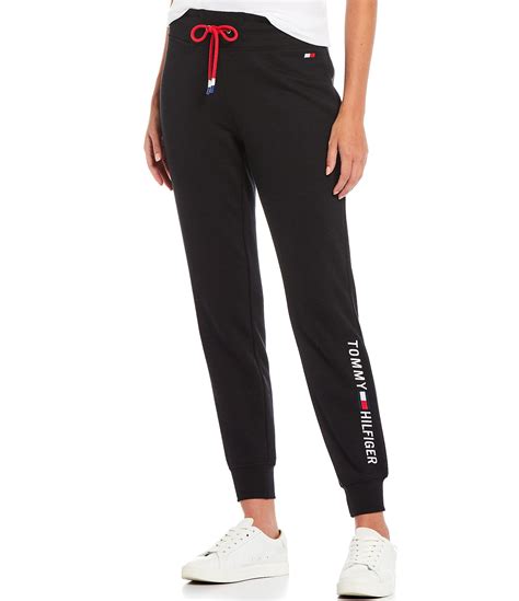 tommy hilfiger tracksuit men's black.